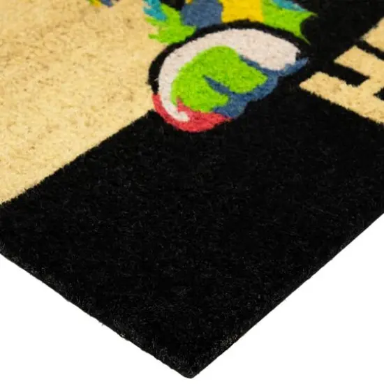 Multicolor Dog Hello Doormat {7}