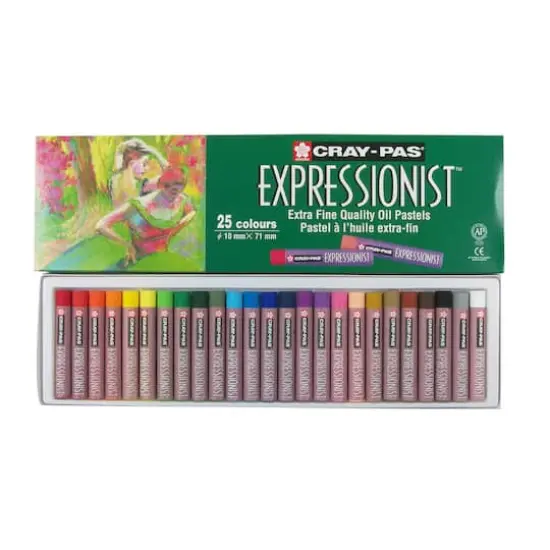 Sakura Cray-Pas Expressionist Oil Pastel Set, 25-Colors {3}