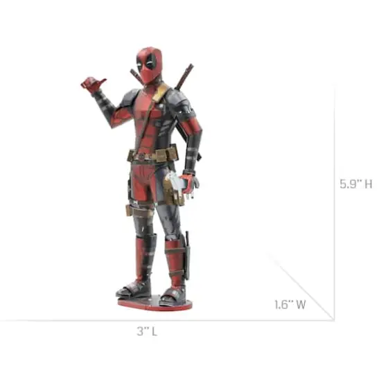 Metal Earth&reg; Deadpool Steel Model Kit {16}