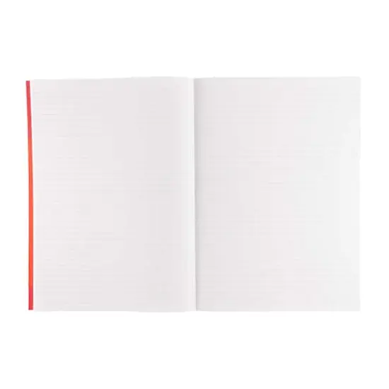Fabriano&reg; EcoQua Plus A4 Lined Glue-Bound Notebook Red {4}