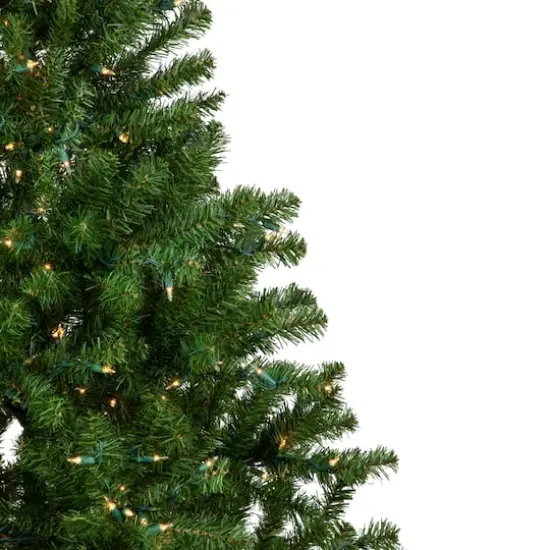 6ft. Pre-Lit Balsam Pine Artificial Christmas Tree, Clear Lights {3}