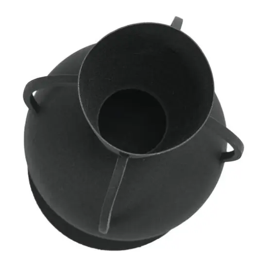 Hello Honey&reg; 14'' Textured Metal Vase with 4 Handles {5}