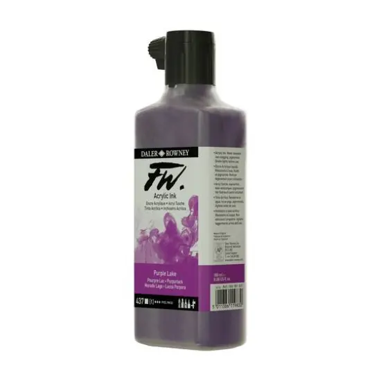 Daler-Rowney&reg; FW Acrylic Artists Ink, 6oz. 437 Purple Lake {5}