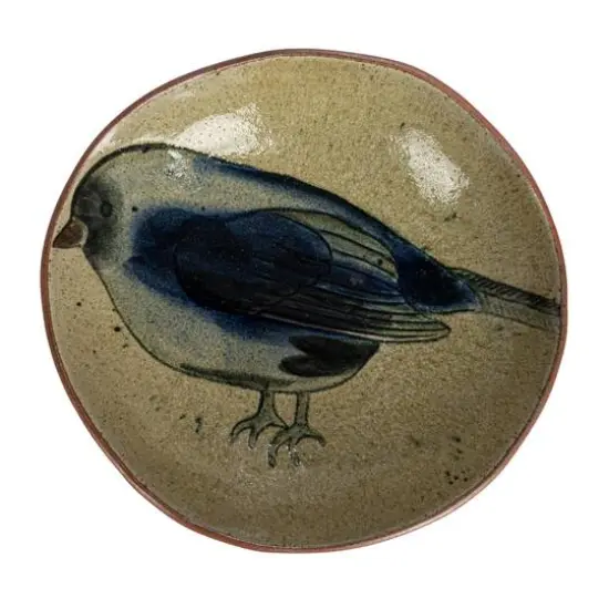 Hello Honey&reg; 9" Insect & Bird Design Stoneware Plate Set {6}