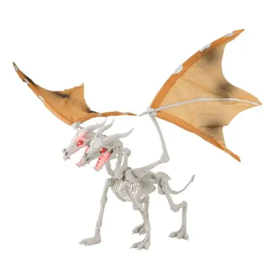 3.9ft. Animated 2-Headed Dragon Skeleton by Ashland&reg; {4}