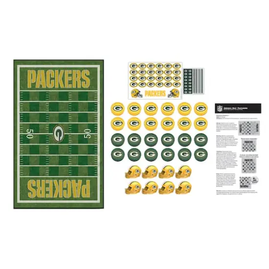 NFL Checkers Green Bay Packers {3}