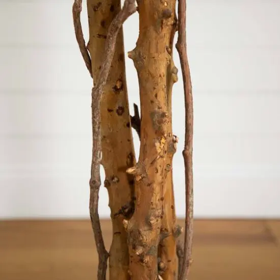 10ft. Potted Artificial Autumn Ficus Tree {7}