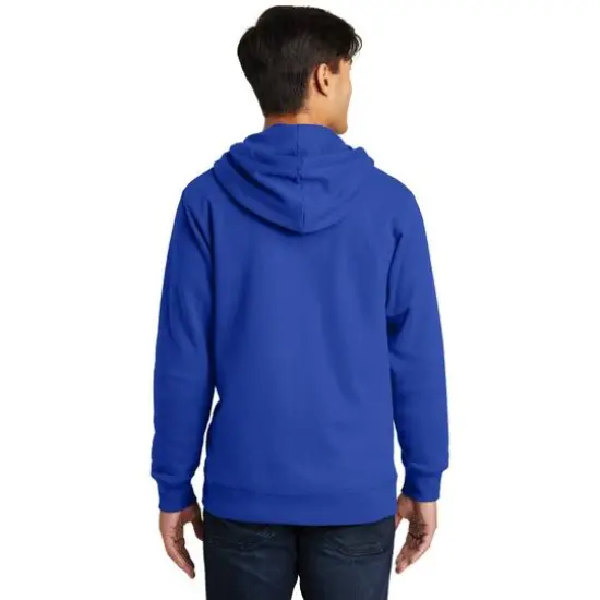 Port & Company&reg; Fan Favorite Fleece Full-Zip Hooded Sweatshirt True Royal {6}
