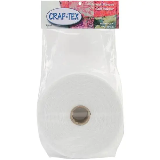 Bosal Craf-Tex White Non-Woven Sew-In, 1.75" x 10yd. {1}