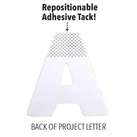 ArtSkills® 4" Holographic 114 Piece Paper Poster Letter Set {5}