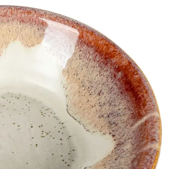 Hello Honey&reg; 7.5" Natural & Cream Stoneware Pillar Holder {5}