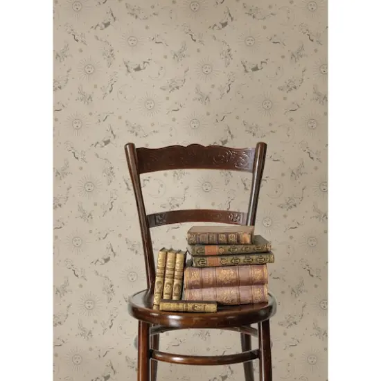 RoomMates Zodiac Dreams Linen Peel & Stick Wallpaper {4}