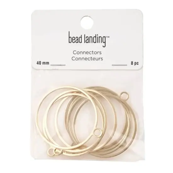 Round Connectors by Bead Landing&trade; Gold {3}