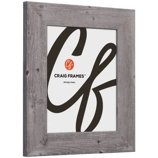 2 Pack Craig Frames American Barn Light Gray Picture Frame {4}