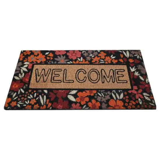 Welcome with Floral Doormat by Ashland&reg; {3}