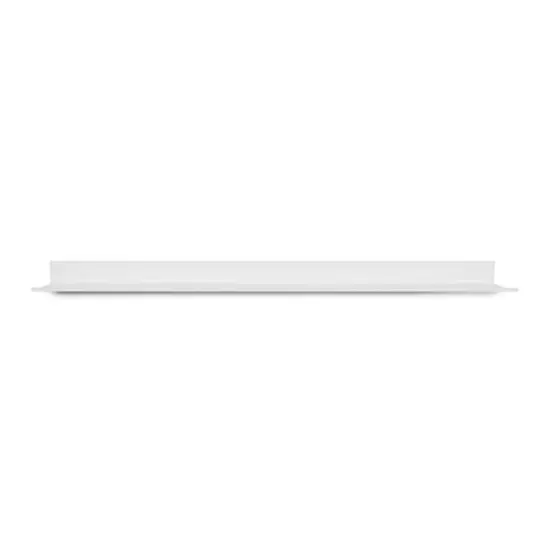 Hangz&trade; White No Stud 4" Depth Floating Shelf {1}