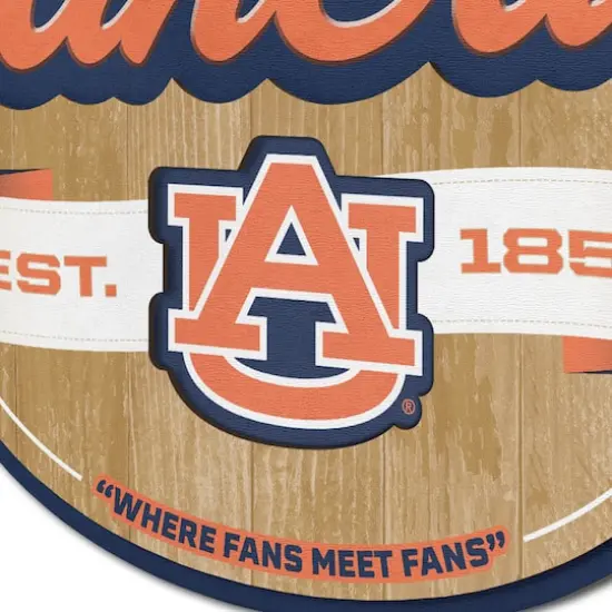 NCAA Fan Cave Sign Auburn Tigers {6}