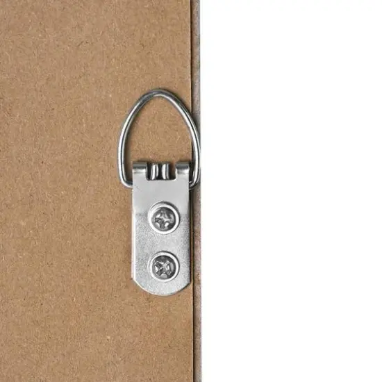 American Art Decor Carved Recollections Box Top Carved Mirror in Distressed White - 24" x 24" {8}