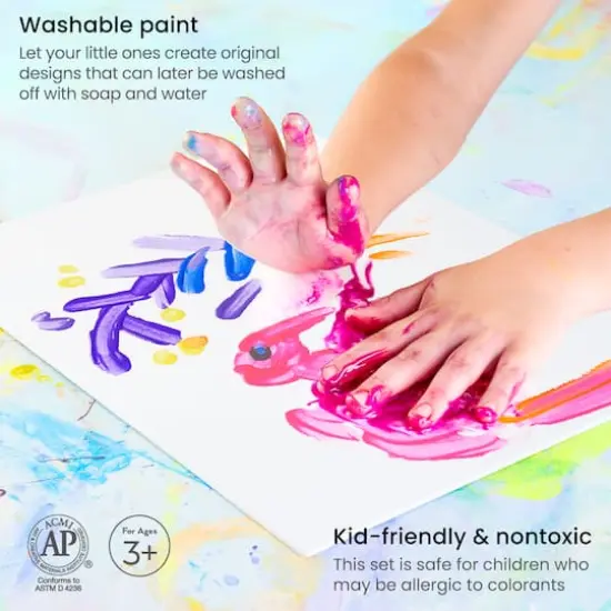 Arteza&reg; Kids 16 Color Premium Tempera Paint Set {6}