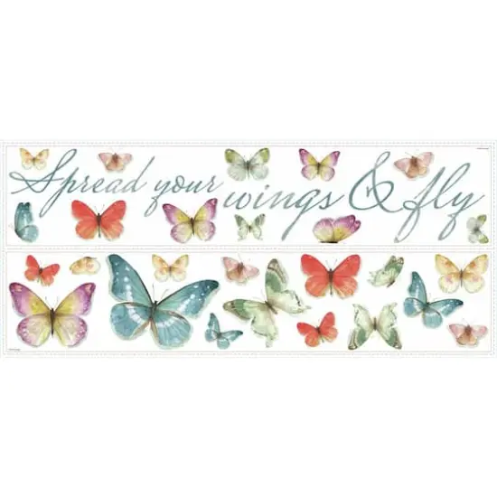 RoomMates Butterfly Wings Peel & Stick Giant Wall Decals {4}