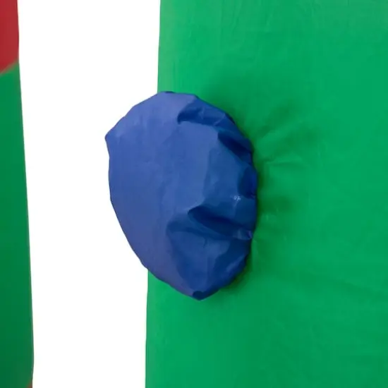 Glitzhome&reg; 8ft. Inflatable Santa Snowman Gate Arch {8}