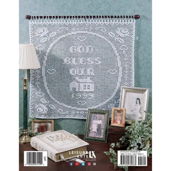 Leisure Arts&reg; Your Name & More in Filet Crochet Book {5}