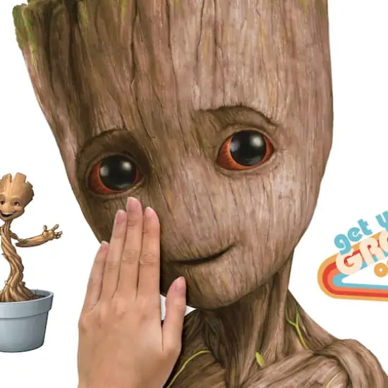 RoomMates Groot Peel & Stick Giant Wall Decal Set {7}