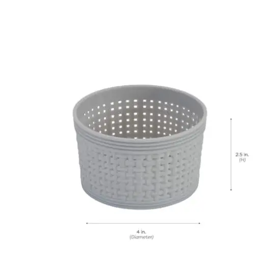 Simplify Gray Plastic Organizing Set {5}