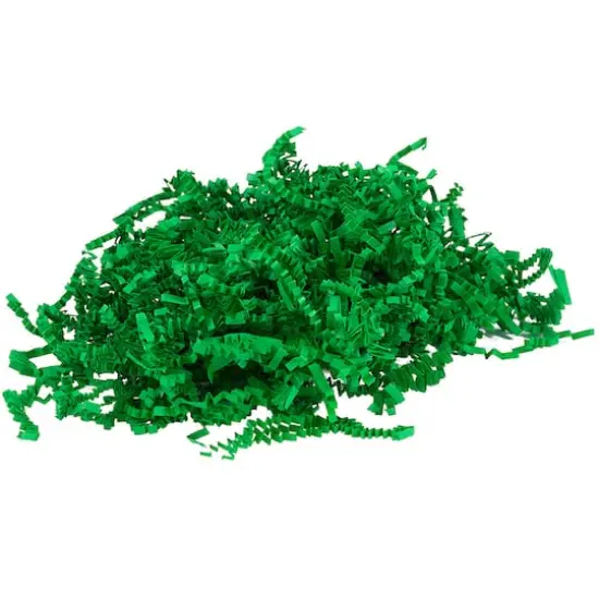 JAM Paper Crinkle Cut Shred Tissue Paper, 2oz. Green {1}