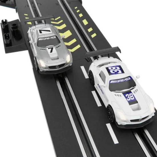 Golden Bright Big Loop Chaser Electric Powered Toy Road Racing Set {5}