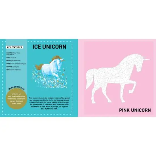 Fox Chapel Publishing My Sticker Paintings Unicorns Book {3}