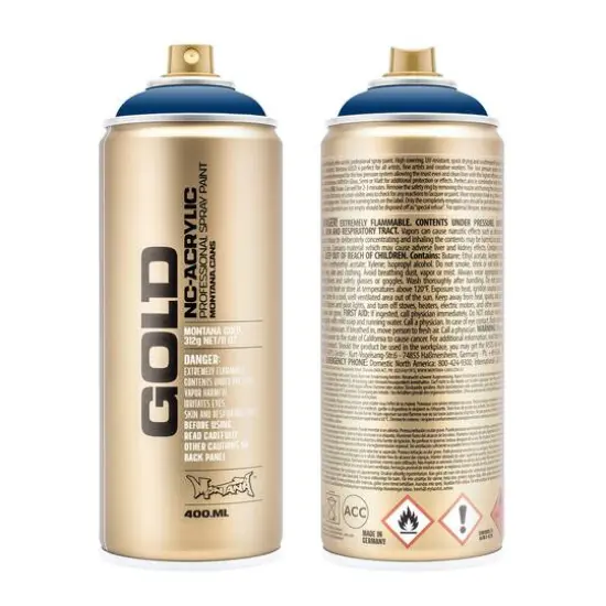 Montana&trade; Gold Acrylic Professional Spray Paint G5080 Ultramarine {1}
