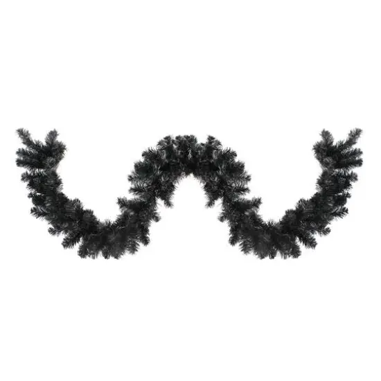 9ft. Black Colorado Spruce Garland {1}