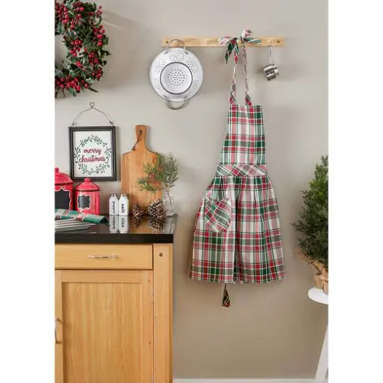 DII&reg; Yuletide Plaid Apron {8}