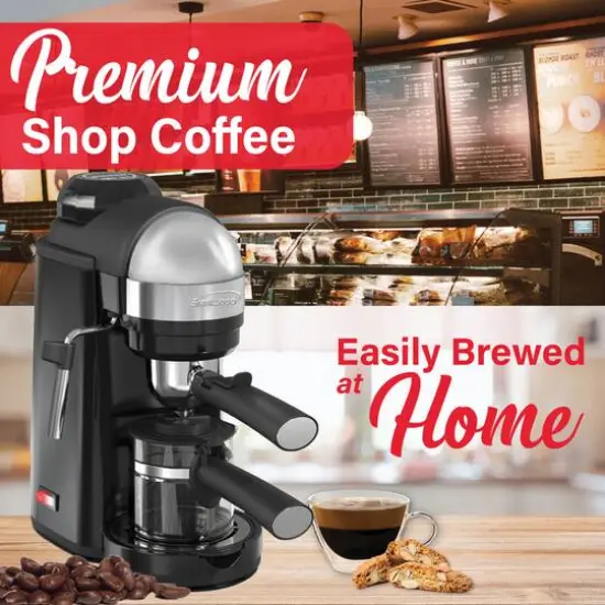 Brentwood 20oz. 800 Watt Espresso & Cappuccino Maker {7}