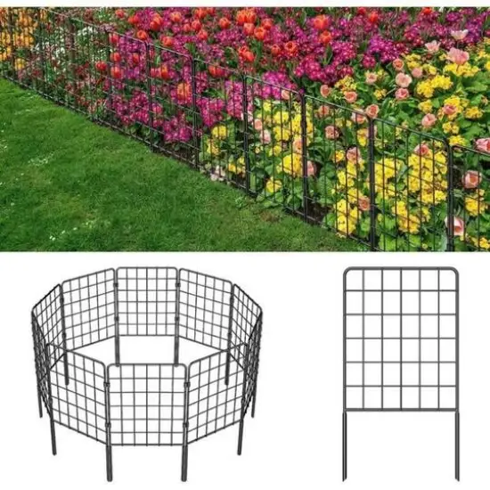 NEX&trade; Animal Barrier Fence with Square Metal Wire, 10ct. {1}