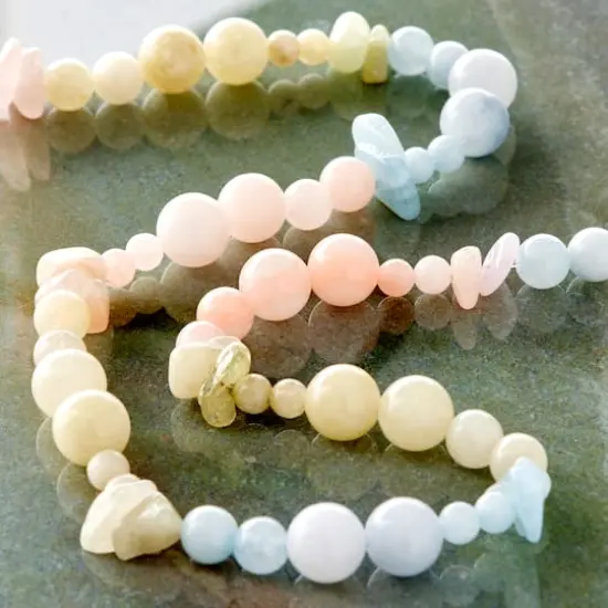 Multicolor Quartz Round & Chip Beads by Bead Landing&trade; {3}