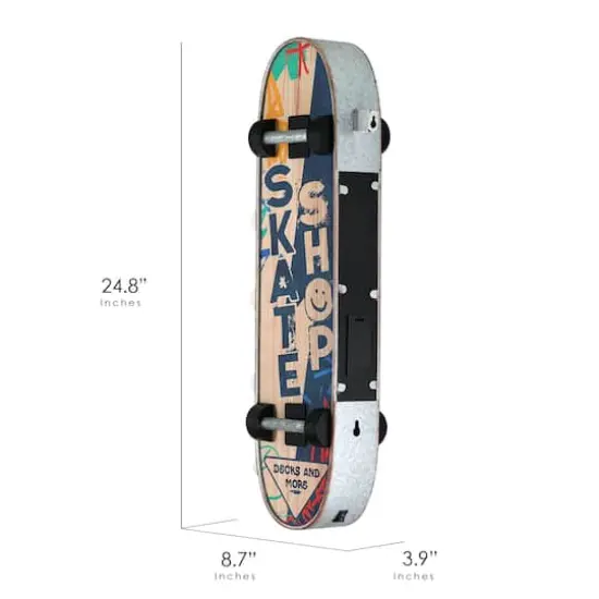 American Art Decor 20" Metal LED Skate Shop Decks and More Marquee Sign {7}