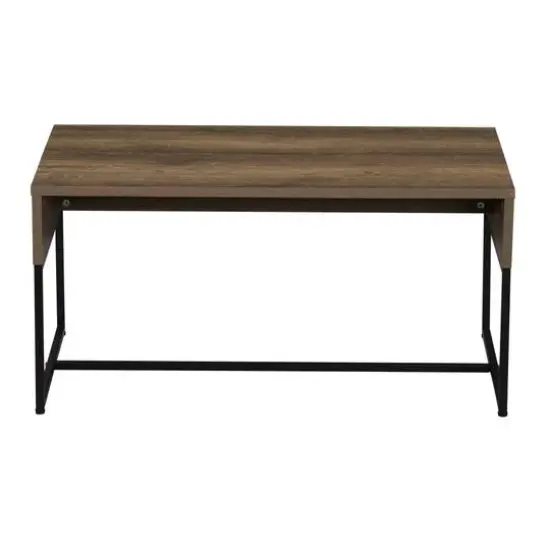Household Essentials 59" Wrap Coffee Table Ashwood {6}