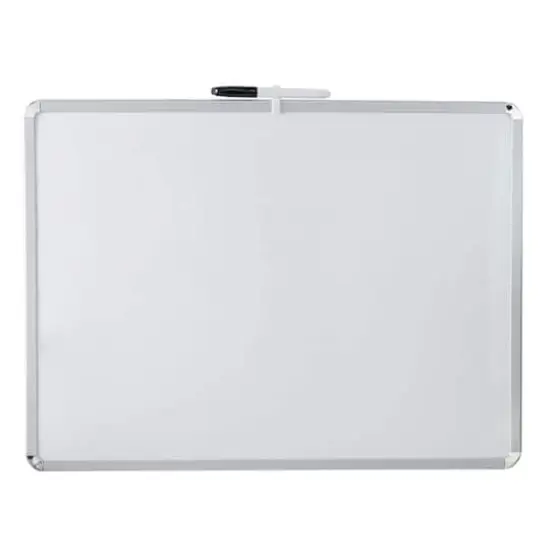 17" x 23" Metal Framed Magnetic Dry Erase Board by B2C&reg; {1}
