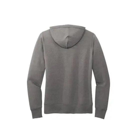 Port & Company&reg; Hooded Pullover Ladies Core Fleece Sweatshirt Graphite Heather {4}
