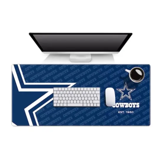 Logo Series Desk Pad Dallas Cowboys {1}