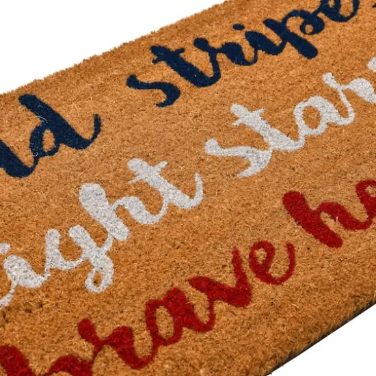 Hello Honey&reg; Bold Bright Brave Coir Doormat {4}
