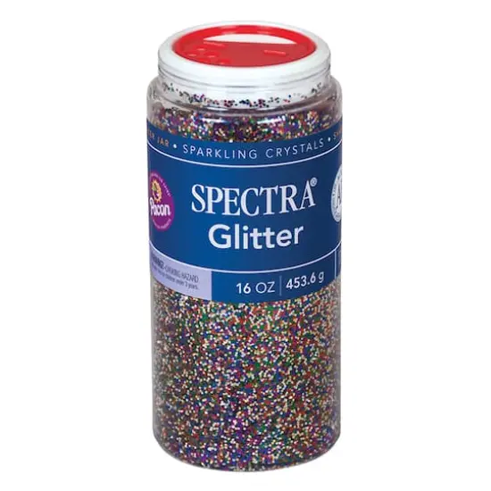 Pacon&reg; Spectra&reg; Glitter Sparkling Crystals, 2ct. Multicolored {4}