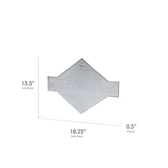 American Art D&eacute;cor&trade; 18.25" Genuine Stolen Parts Embossed Metal Sign {7}