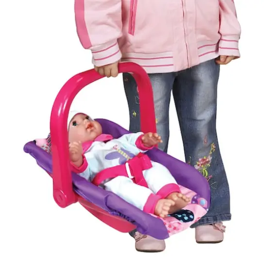 Lissi Dolls 11" Baby Doll In Car Seat With Bag {3}