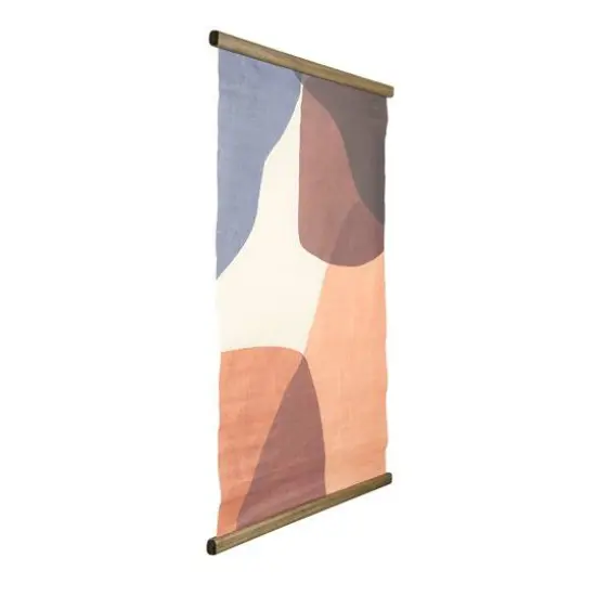 Hello Honey&reg; Abstract Canvas Scroll Wall Hanging {6}