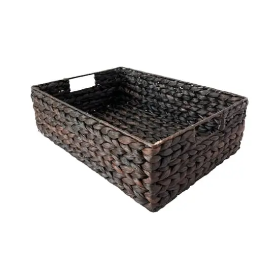 Medium Espresso Underbed Woven Basket by Ashland&reg; {1}