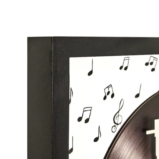 American Art Decor Framed Vinyl Wall Clock {7}