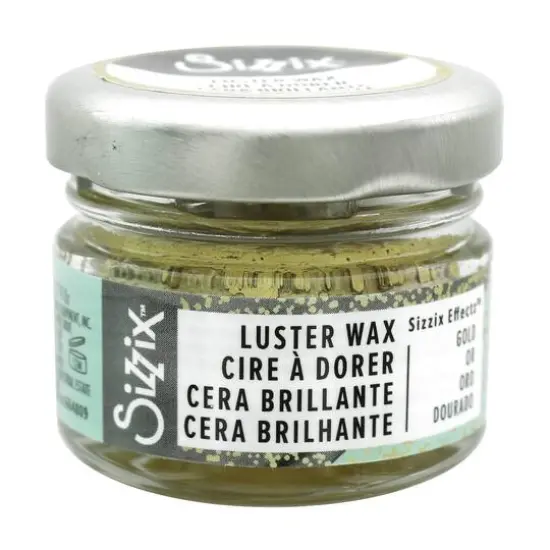 Sizzix&reg; Effectz Luster Wax, 20mL Silver {2}